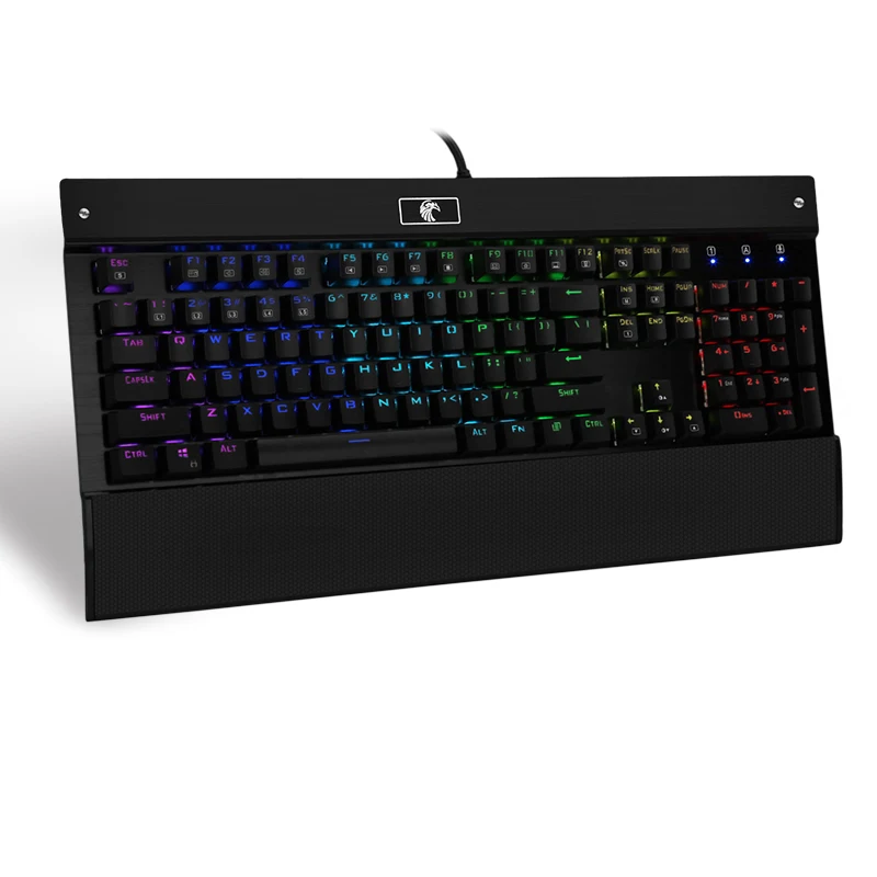 Z 77 RGB Механическая игровая клавиатура программируемая подсветка DIY синие
