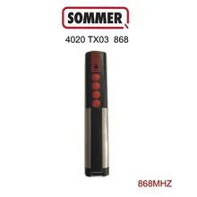 Для Sommer 4020 TX03-868-4 передатчик дистанционного управления