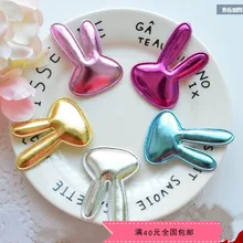 Перламутровые блестящие кожаные уши кроличья Корона пятиконечная звезда корейские стильные заколки аксессуары для волос DIY Европа и Америка Дети