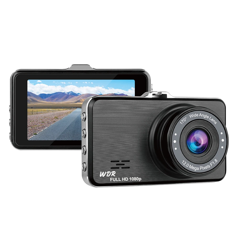 

2019 HD Recorder Dual Lens Full HD 1080P Car Recorder DVR Vehicle Camera Night Vision Dash Cam Camera Recorder