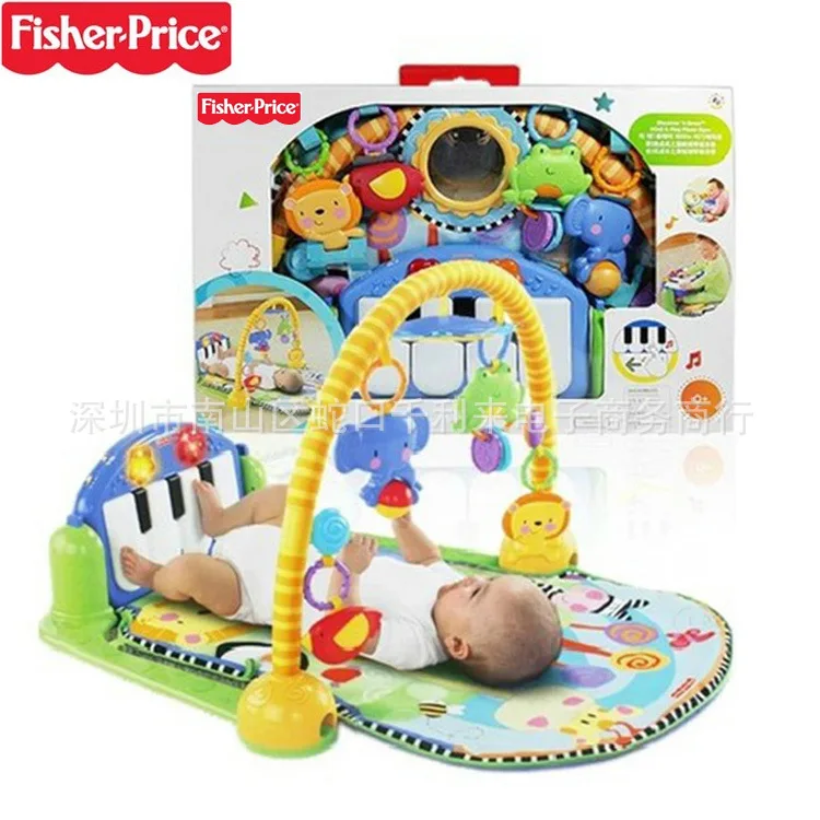 

Genuine Product Infants Multi-functional Kick And Play Piano Gym Mat Baby Early Childhood Educational Music ENLIGHTEN Pedal Craw