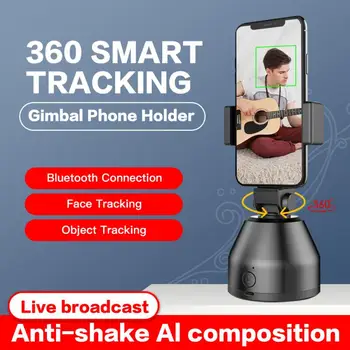 

Selfie Stick, Gimbal Stabilizer for Smartphone,360°Rotation Auto Face&Object Tracking Smart Shooting Camera for Makeup/YouTube