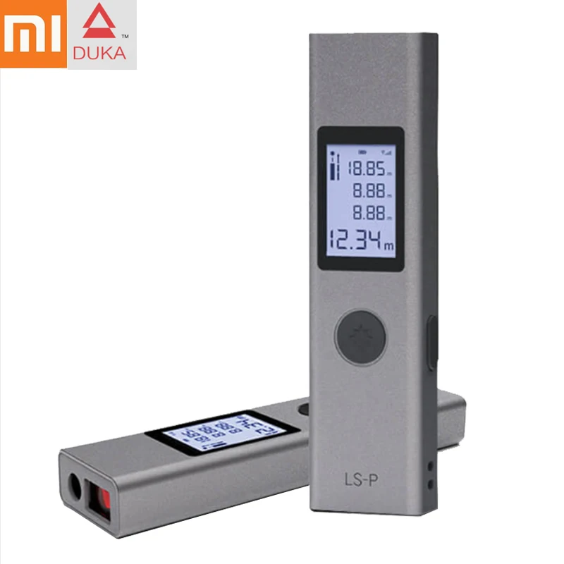 Xiaomi Duka лазерный дальномер 40 м LS-P USB flash зарядка дальномер Высокоточный измерение портативный дальномер
