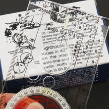 Многофункциональный карманный компас для походов, кемпинга, катания на велосипеде