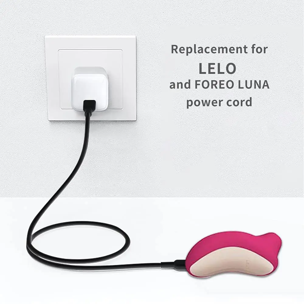 2Pack 3.5*1.35mm Replacement Charger Cable for LELO Sona, Gigi/Gigi 2, Mona/Mona 2 / Wave, Ina Wave, Ora/Ora 2, Lily/Lily 2
