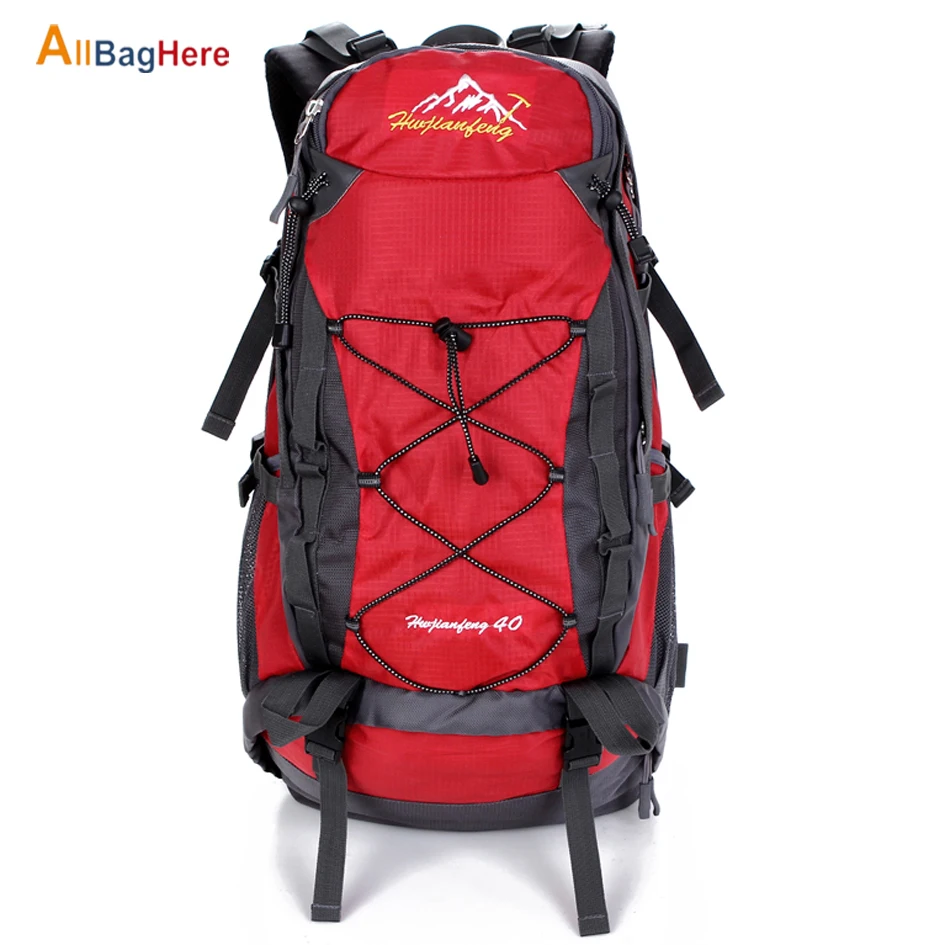 Travel Hiking Backpacks Men 40l Sports Outdoor Camping Climbing Bicycle