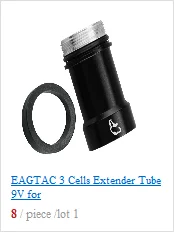 EAGTAC M30LC2 светодиодный фонарик сменный модуль XML2 XPL-HI дальний бросок 604 метров для охоты и поиска тактический фонарь 2*18650