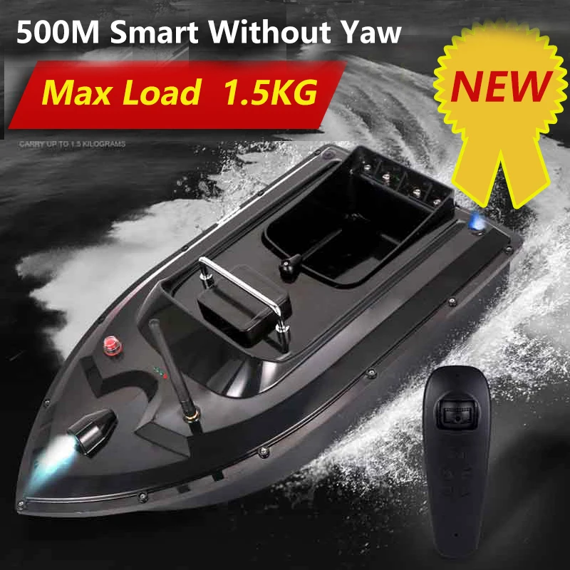 

2019 Newest Smart RC Bait Boat Toy Dual Motor Fish Finder Boat Remote Control Small Fishing Boat Ship Speedboat Fast Fishing
