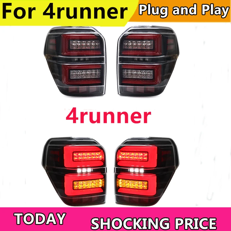 

Car Styling Tail Lamp for 4 Runner Tail Lights 2010-2020 4Runner LED Tail Light DRL Dynamic Signal auto Accessories