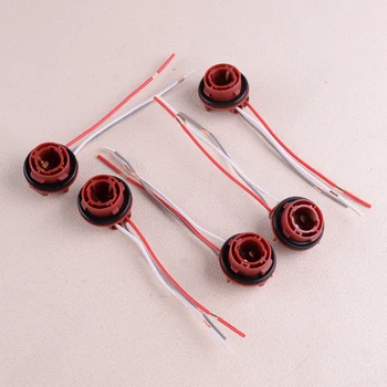 

CITALL 5PCS Bulb Holder Connector for Indicator Stop Tail Brake Light BAY15D 1157