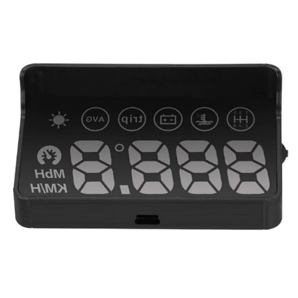 X30 автомобильный HUD OBD дисплей Автомобильный спидометр Умный Цифровой Авто универсальный дисплей метр