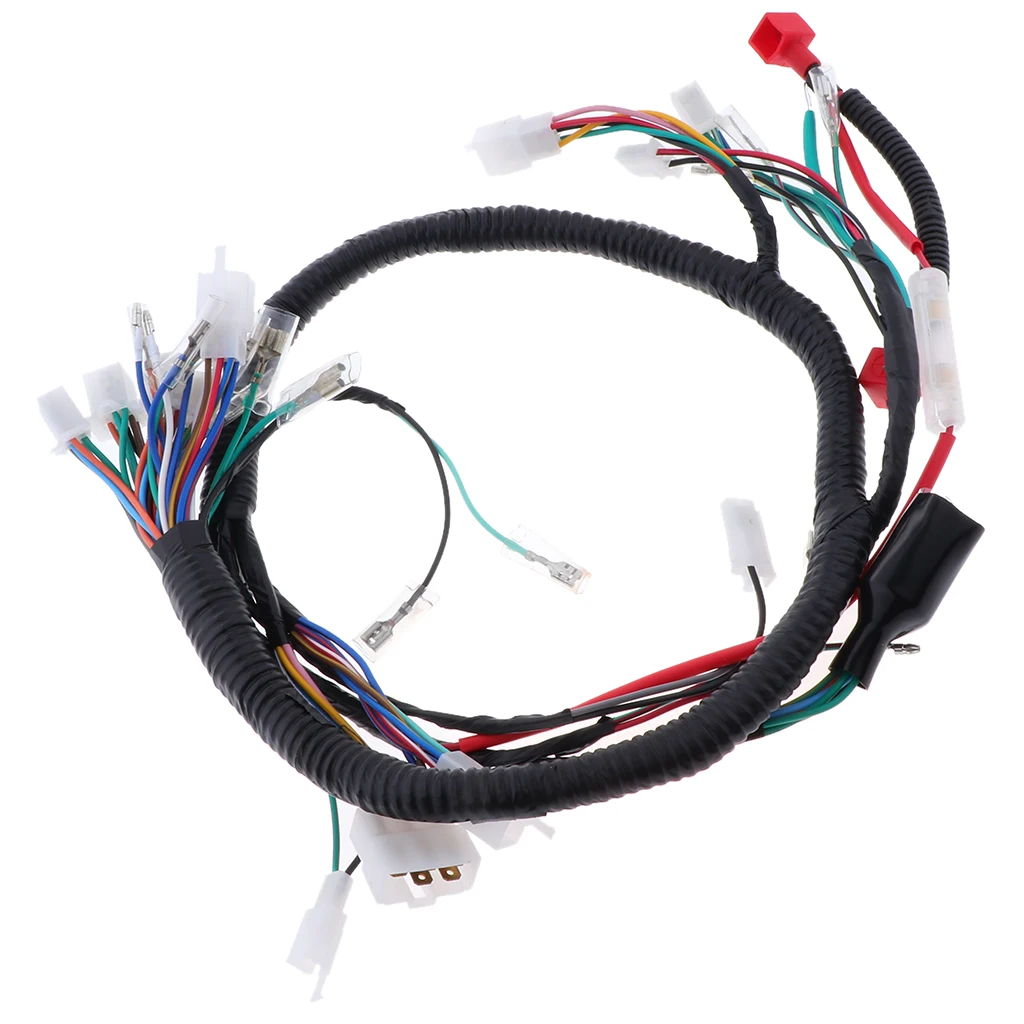 Wire Loom Assembly Wiring Harness Assembly Engine Parts for Scooter Tricycle Motorcycle
