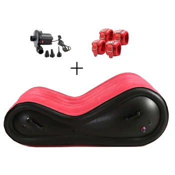 inflatable sex sofa chair for adult Erotic Toys SM Game Adult Bondage Restraint Detachable  Handcuffs Bundled