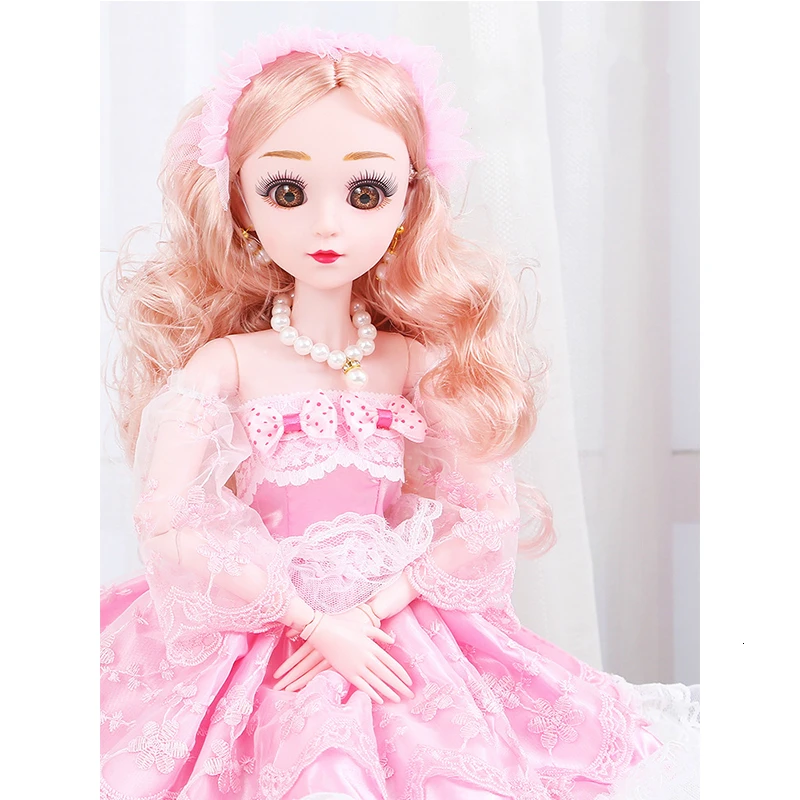 60 см BJD кукла 1/3 с красивой одеждой парики обувь макияж ручной работы красивые игрушки силиконовые куклы реборн игрушки для детей подарок