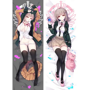 

Anime Girl Danganronpa 2 Dakimakura Nanami Chiaki Hugging Body Pillow Cover Cushion Pillow Case Otaku Cosplay DIY Custom Gift