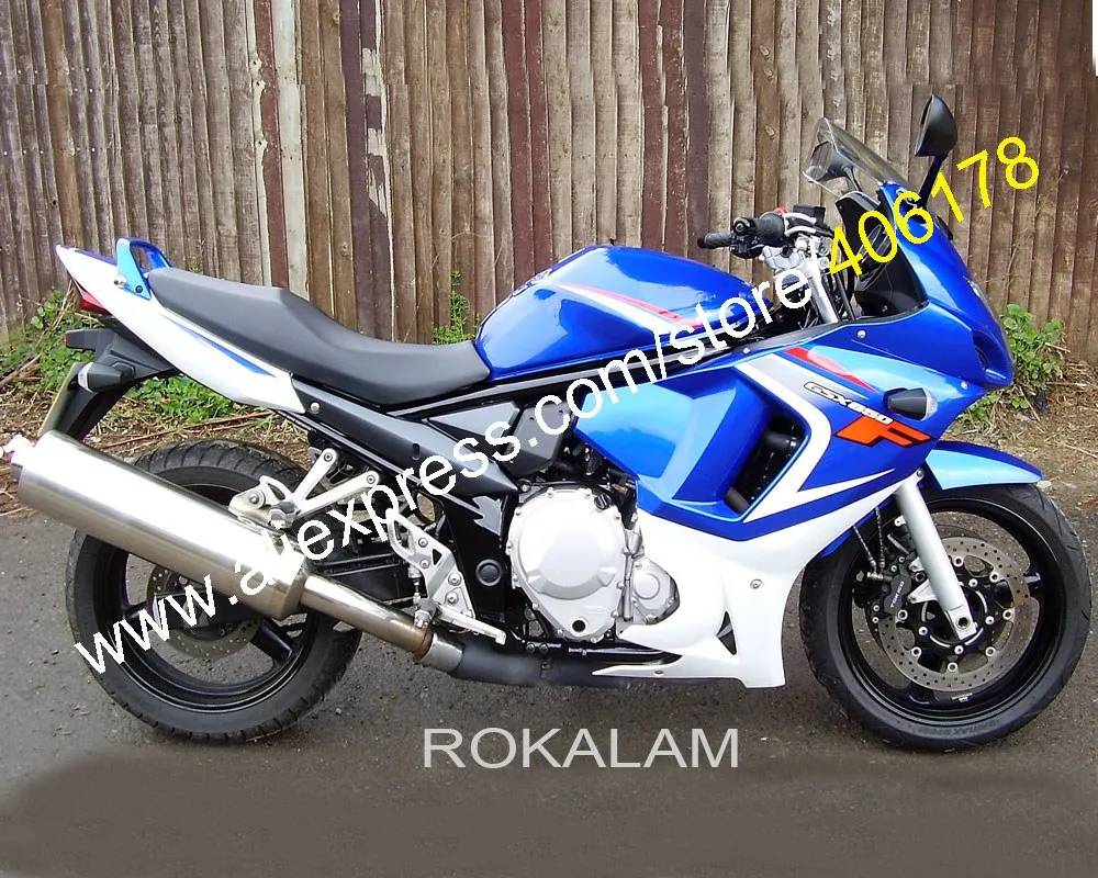 Сине-белые для Suzuki GSX650F GSX650 F GSX 650F GSXF650 GSXF 650 2008 2009 2010 2011 2012 2013 08-13 мотоцикл