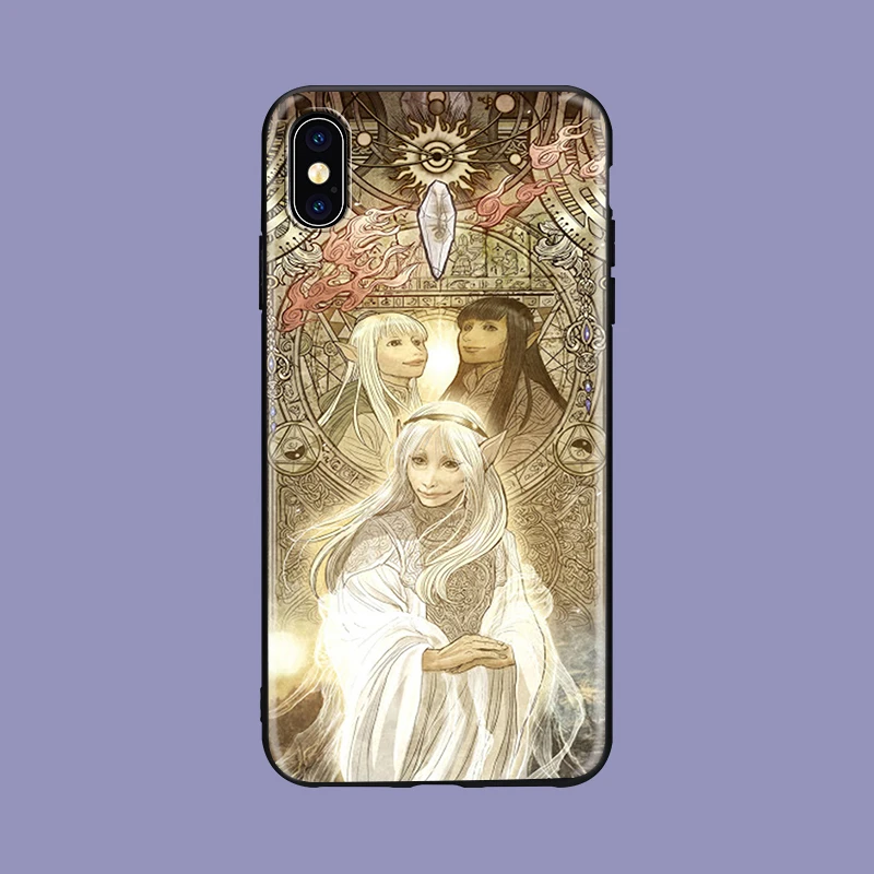 Черный мягкий чехол из ТПУ с темным кристаллом для iphone 11 pro 5 5S se 6 6s X Xs XR MAX 7 8 plus - Цвет: H-2210