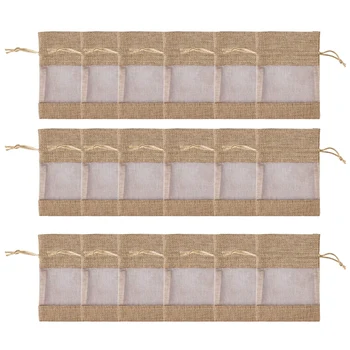 

One-Sided Organza Wedding Reception Welcome Gift Bag with Drawstring, 50 Jute Bags, Gift Bag, Suitable As a Gift, Small Party Gi