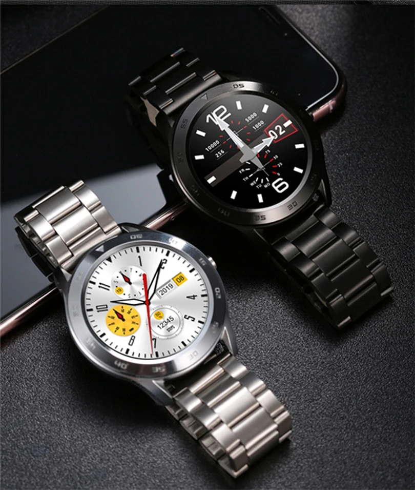 IP68 Водонепроницаемый Полный сенсорный экран спортивные Смарт-часы фитнес-браслет высокого качества 1,3 дюймов для женщин и мужчин Смарт-часы
