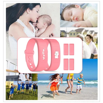 

Drive Mosquito Rings Cartoon Solid Silica Gel Mosquito Repellent Bracelet For Pregnant Children With 2 Substitutes Drop Shipping