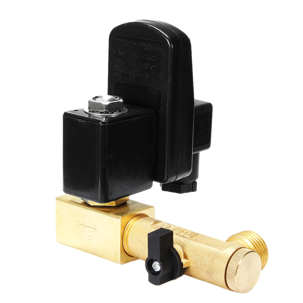 Automatic Timed Air Tank Water Moisture Drain Valve For Compressor
