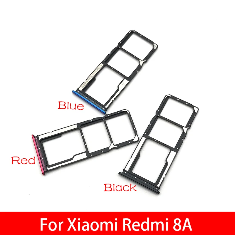 Запасная часть для держателя слота Sim-карты Xiaomi Redmi 8A | Мобильные телефоны и