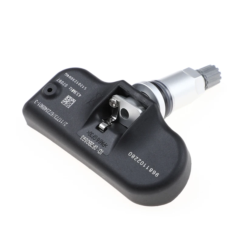 Capteur TPMS Pour Peugeot 307, 308, 3008, 5008, RCZ - Réf. 9673860880, 433 MHz - Compatible Citroën C4, DS4
