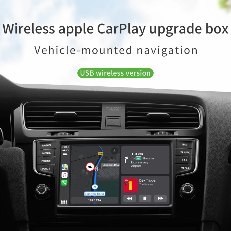 Android автомобильный навигатор apple беспроводной carplay модуль USB кабель для передачи данных мобильный телефон проекция carpaly box