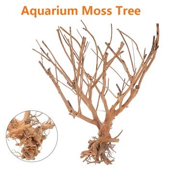 

1Pc DIY Driftwood Aquarium Moss Tree Aquarium Tree Wood Fish Tank Ornament Landscape Bonsai Decor