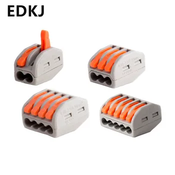 

PCT Universal Cable wire Connectors Fast Home Compact wire Connection push in Wiring Terminal Block