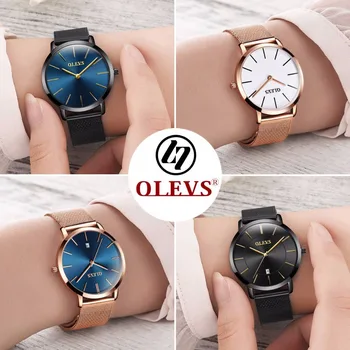 

OLEVS Ladies Watch Luxury Full Steel Quartz Female Watches Fashion Casual Simple Wrist watch Business Clock Women