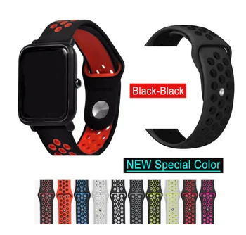

Silicone Watch Strap Watches Wrist Band 20mm For Huami Amazfit Bip For mijia quartz For Forerunner 645 Vivoactive 3