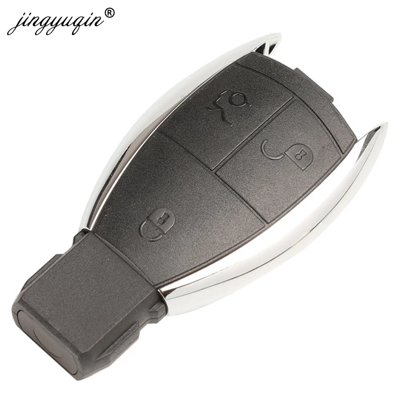 Jingyuqin NEC 3 кнопки дистанционный ключ-брелок от машины 433 МГц для Mercedes Benz CLS W204 W202 W212 W211 W203 W205