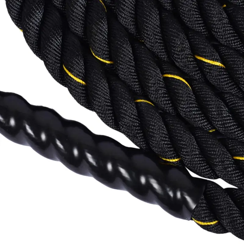 Heavy Battle Rope with Upgraded Polyester Cover,A nchor Strap Kit Included Drop Shipping