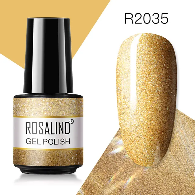 ROSALIND Gel Nail Polish 7ML Matte Base Top Coat For Soak Off Gel Polish UV LED Gel Semi Permanent Varnishes Design Nail Art RAR2035