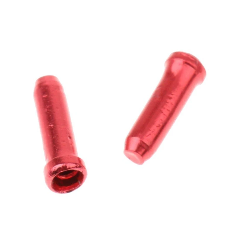 Горячая HG-20pcs велосипедная трубка Внутренняя Втулка сдвиг тормозной сердечник крышка алюминиевая Торцевая крышка