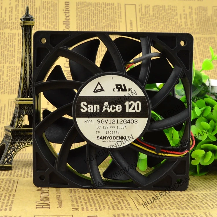 

Original NEW 12025 9GV1212G403 12V 1.68A 12CM Motor protection cooling Fan