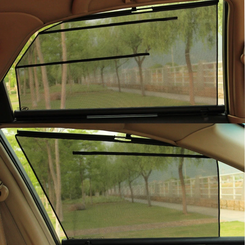 Для Porsche Cayenne 2th 3th 4th автомобиль специальное боковое окно Автоматический подъемный солнцезащитный козырек изоляция телескопические шторы