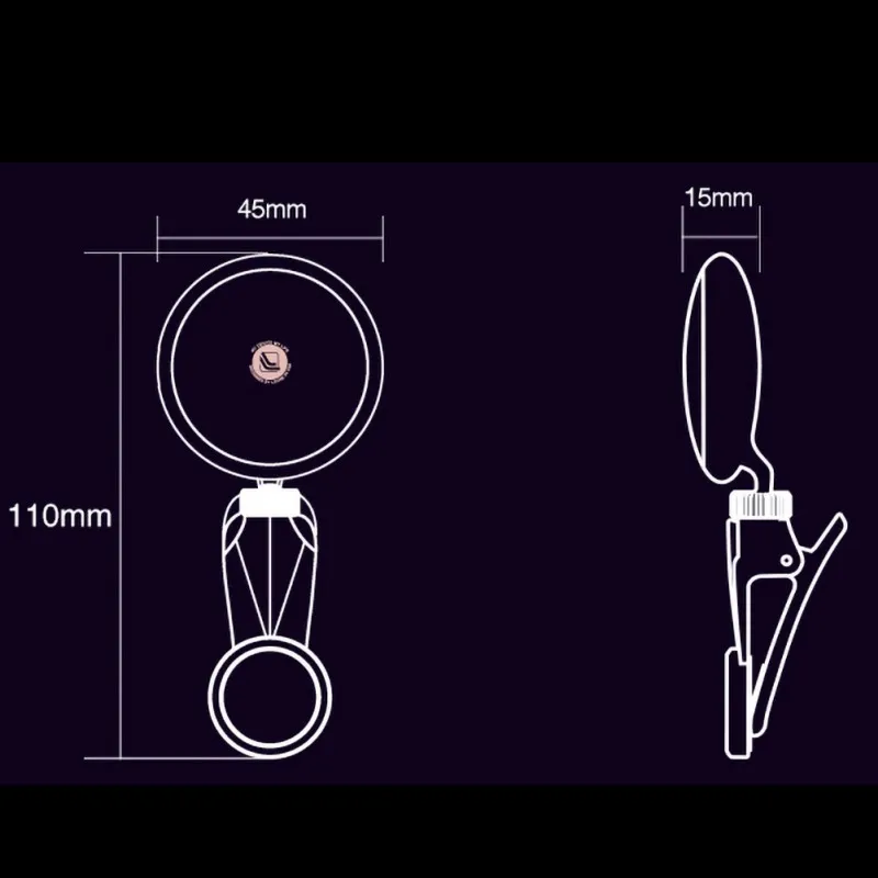 Mobile Phone Lens Fill Light for Rk19S Wide-Angle Macro Mobile Phone Special Beauty Effect Lens With Fill Light