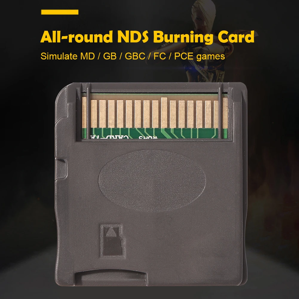 R4 Video Games Memory Card Download By Self 3DS Game Flashcard Adapter Support for Nintend NDS MD GB GBC FC PCE SD | Электроника
