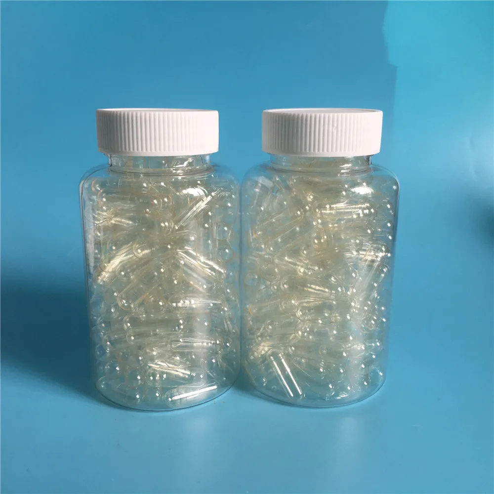 10pcs/lot Transparent Capsule Shell Plastic Pill Container Medince Pill CGA 