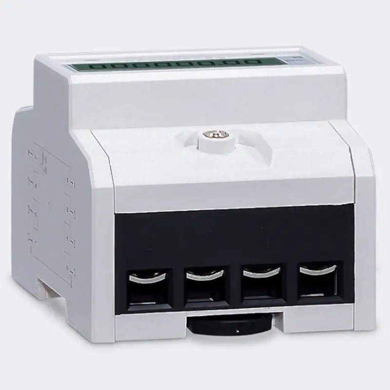 Топ 3x5(80A) счетчик энергии Электрический кВтч трехфазный DIN рейку lcd