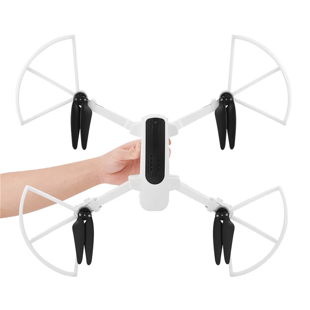 Пропеллер защитное кольцо с посадочным штативом для Hubsan Zino H117S Дрон пульт дистанционного управления качалка джойстик протектор
