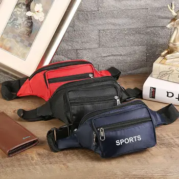 

Waist Bag Fanny Pack 2020 Fashion Men Women Hip Belt Bum Pouch Waterproof Casual Sport Travel Purse