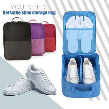 

Portable Shoes Bags Travel Underwear Clothes Bra Organizer Cosmetic Makeup Zipper Pouch Storage Bag L9