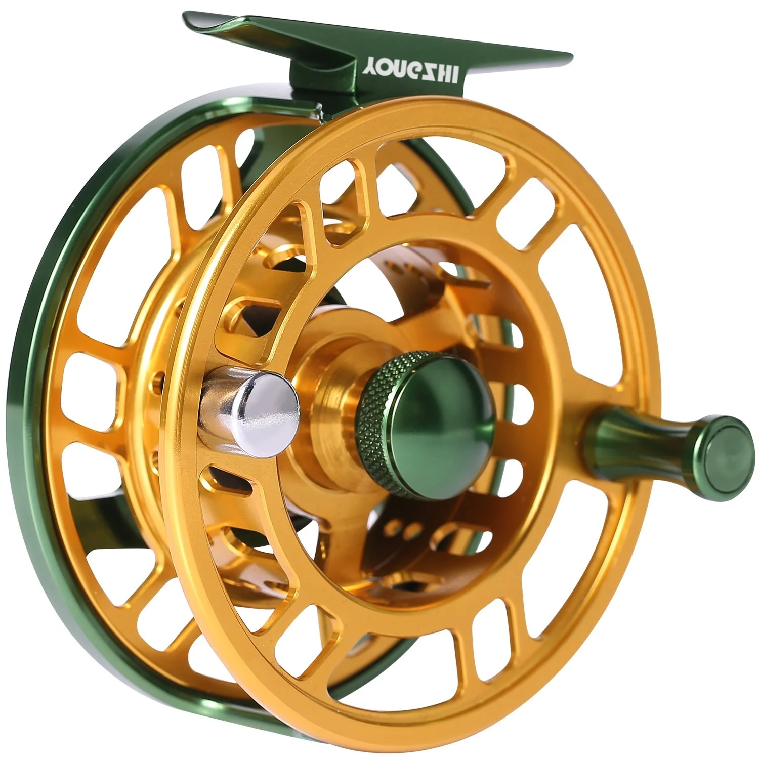  Fly Fishing Reel,20LB Left Right Hand Changed Trout Wheel  Accessories,Aluminum Alloy Black Green Fly Reel for Freshwater Saltwater :  Sports & Outdoors