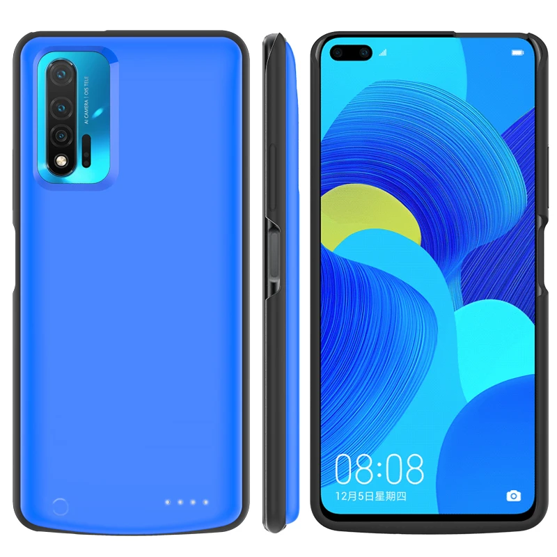 6500 мА/ч чехол для зарядного устройства для huawei Nova 6 Чехол для резервного аккумулятора чехол для зарядного устройства для huawei Nova 6 Чехол для зарядки s