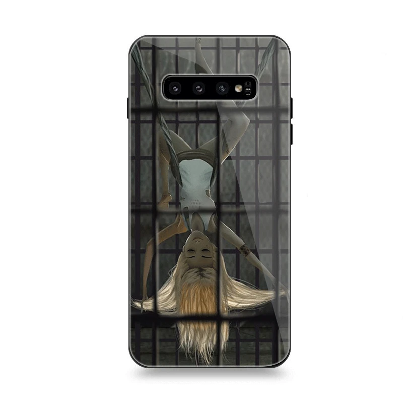 Чехол для телефона Стекло для samsung A40 A50 A10 A20 A30 A60 A70 S10 S7 край S8 S9 Note 8 9 10 плюс Чехол Харли Куинн самоубийцы отряд - Цвет: G1