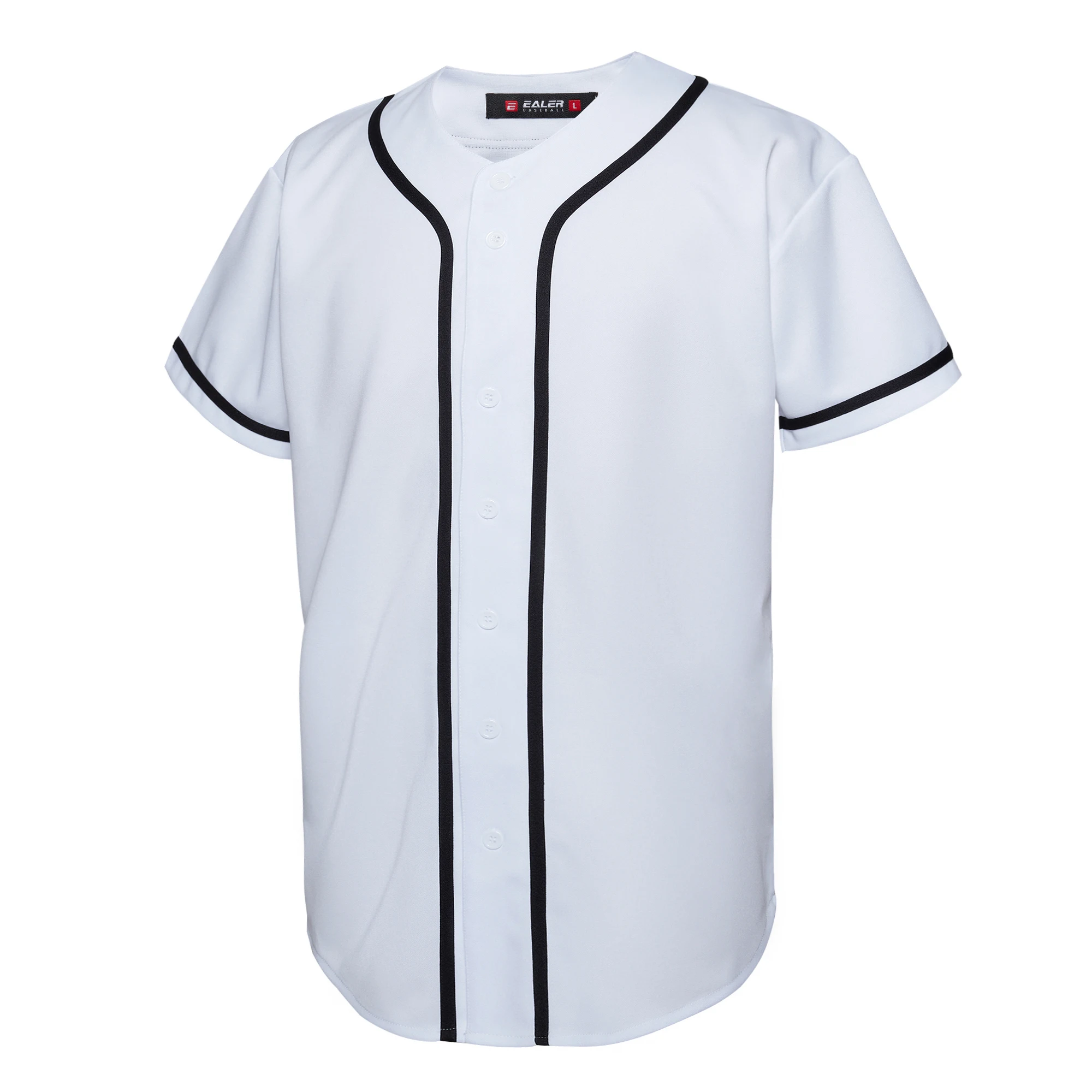 thumbnail image 1 of Camiseta de béisbol para hombre de la serie EALER BJ80, camisas con botones, uniformes deportivos de hip hop de manga corta, 1 of 4