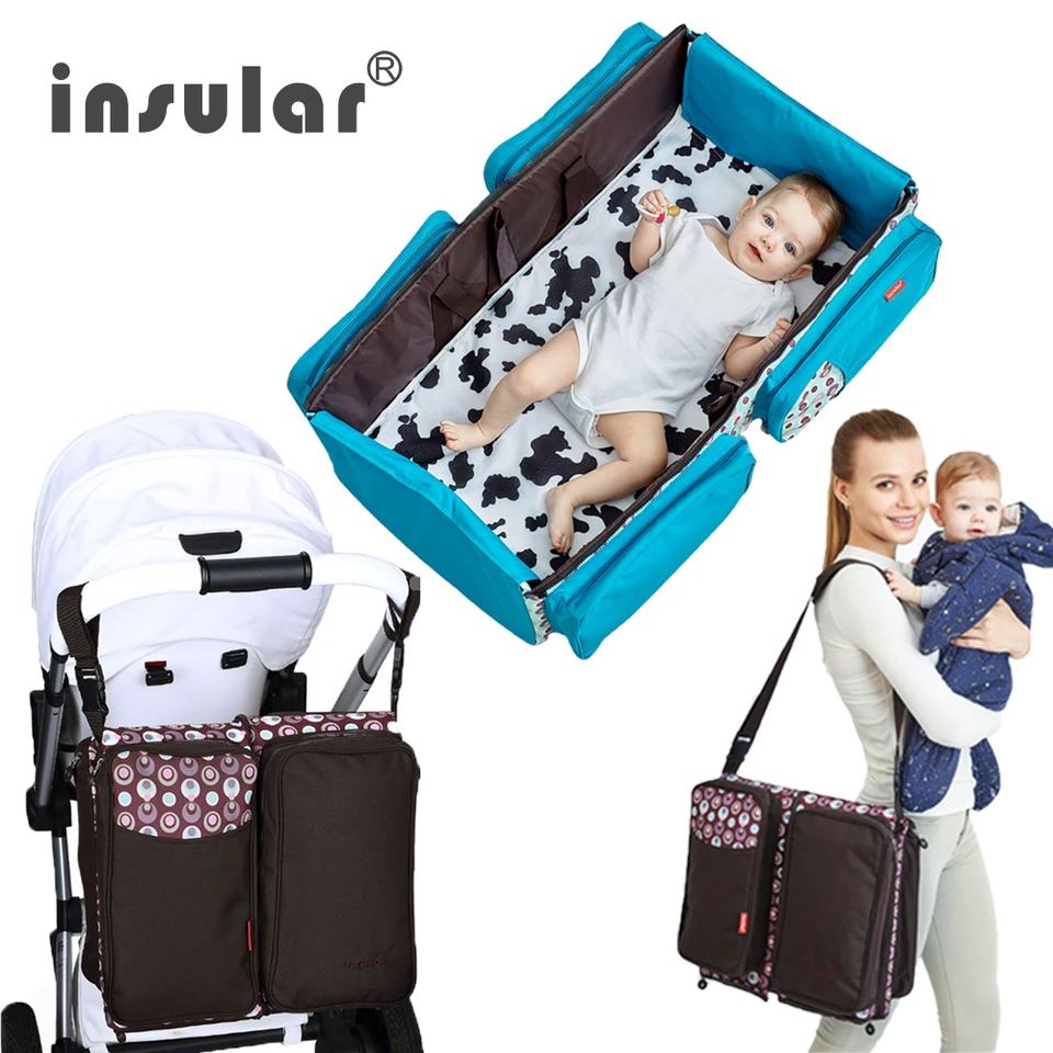 insular 2 in 1 diaper bag